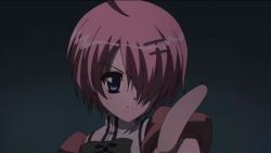 Rule 34 | akane-iro ni somaru saka, pink hair, purple eyes, shiraishi nagomi, short hair