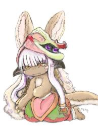 Rule 34 | 10s, artist request, brown eyes, rabbit, furry, made in abyss, nanachi (made in abyss)