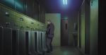 Rule 34 | 2boys, animated, anime screenshot, attack, audible speech, bathroom, batou (gits), english audio, ghost in the shell, ghost in the shell stand alone complex, head grab, kanekichi gondo, multiple boys, scared, smile, sound, urinal, video, window
