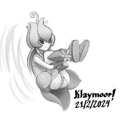 Rule 34 | digimon, digimon (creature), fairy, flower, greyscale, highres, lilimon, monochrome, monster girl, petals, plant girl