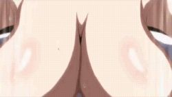 Rule 34 | animated, animated gif, breast expansion, breasts, grabbing own breast, huge breasts, large breasts, lowres, manyuu hikenchou, nipples, takagi jun, toyo (manyuu hikenchou)
