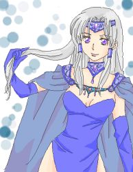 Rule 34 | 1990s (style), 1girl, cape, cecil harvey, dress, final fantasy, final fantasy iv, genderswap, genderswap (mtf), lowres, solo