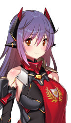 Rule 34 | 1girl, blue hair, blush, breasts, brown eyes, closed mouth, commentary request, green322, hair between eyes, headgear, highres, leotard, long hair, looking at viewer, medium breasts, nintendo, poppi (xenoblade), poppi qtpi (xenoblade), sidelocks, simple background, smile, solo, upper body, white background, xenoblade chronicles (series), xenoblade chronicles 2