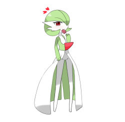 Rule 34 | 1other, androgynous, artist request, blush, condom, condom in mouth, condom wrapper, creatures (company), full body, game freak, gardevoir, gen 3 pokemon, gender request, heart, heart-shaped pupils, mouth hold, nintendo, pokemon, pokemon (creature), red eyes, simple background, solo, symbol-shaped pupils