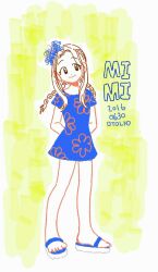 Rule 34 | 1girl, brown eyes, brown hair, digimon, female focus, highres, long hair, solo, tachikawa mimi