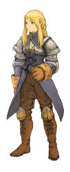 Rule 34 | agrias oaks, armor, blonde hair, boots, final fantasy, final fantasy tactics, gloves, standing