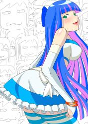 Rule 34 | 10s, absurdres, blush, dress, highres, igatto, panty &amp; stocking with garterbelt, smile, stocking (psg), tagme