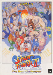 Rule 34 | 1990s (style), 6+boys, 6+girls, alternate color, alternate costume, bald, balrog (street fighter), bengus, black hair, blanka, blonde hair, breasts, brown hair, cammy white, capcom, chun-li, claws, dee jay, dhalsim, double bun, dougi, edmond honda, everyone, eyebrows, fei long, fingernails, fire, flyer, from above, game, guile, hair bun, hat, headband, highres, karate gi, ken masters, large breasts, long hair, looking at viewer, m. bison, mexico, multiple boys, multiple girls, muscular, native american, official art, pantyhose, poster (medium), retro artstyle, ryu (street fighter), sagat, serious, short hair, small breasts, smile, street fighter, street fighter ii (series), thunder hawk, vega (street fighter), zangief