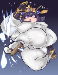 Rule 34 | 1girl, absurdres, android, ass, breasts, highres, huge ass, huge breasts, large breasts, minami aomori, nipples, robot, the ninja warriors, thick thighs, thighs, yaksha (the ninja warriors)