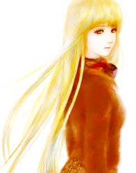 Rule 34 | 00s, blonde hair, fm77 (artist), long hair, red eyes, rozen maiden, shinku, solo