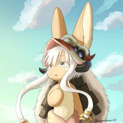 Rule 34 | 1other, rabbit, furry, highres, kawasemi27, long hair, made in abyss, nanachi (made in abyss), white hair