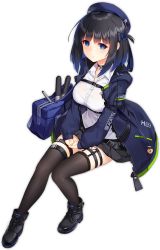 Rule 34 | 1girl, :/, acasta (azur lane), acasta (fashionable outing) (azur lane), allenes, alternate costume, ankle boots, azur lane, bag, belt, black belt, black choker, black footwear, black hair, black skirt, black thighhighs, blue bow, blue coat, blue eyes, blue hat, boots, bow, breasts, buttons, choker, closed mouth, clothes writing, coat, collared shirt, cross-laced footwear, dress shirt, eyebrows, full body, hair bow, handbag, hat, heart, heart choker, interlocked fingers, lace-up boots, large breasts, lock, long sleeves, miniskirt, official art, one side up, open clothes, open coat, pleated skirt, school uniform, shirt, short hair, sitting, skirt, solo, tachi-e, thigh strap, thighhighs, transparent background, unzipped, white shirt, zettai ryouiki, zipper, zipper pull tab