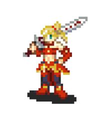 Rule 34 | clarent (fate), fate/apocrypha, fate/grand order, fate (series), fire emblem, lowres, midriff, mordred (fate), mordred (fate/apocrypha), nintendo, over shoulder, pixel art, ponytail, rw, simple background, solo, sword, sword over shoulder, weapon, weapon over shoulder, white background
