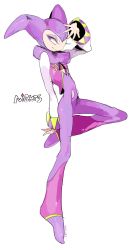Rule 34 | 1girl, androgynous, highres, kinako (marubotan), nights (character), nights into dreams, other focus, purple eyes, simple background, solo