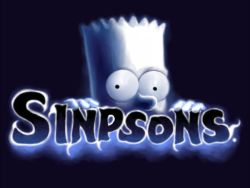 Rule 34 | 1boy, bart simpson, casper the friendly ghost, english text, engrish text, ghost, male focus, parody, ranguage, shiba (berryeater), solo, spiked hair, the simpsons