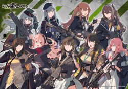 Rule 34 | 404 (girls&#039; frontline), 6+girls, anti-rain (girls&#039; frontline), ar-15, assault rifle, beret, black hair, blue hair, breasts, brown hair, bullpup, carbine, caseless firearm, colt 9mm smg, duoyuanjun, eyepatch, fingerless gloves, g11 (girls&#039; frontline), girls&#039; frontline, gloves, gun, h&amp;k g11, h&amp;k hk416, h&amp;k ump, hat, headphones, heterochromia, hk416 (girls&#039; frontline), holding, holding gun, holding weapon, large breasts, long hair, m16, m16a1, m16a1 (girls&#039; frontline), m4 carbine, m4 sopmod ii, m4 sopmod ii (girls&#039; frontline), m4a1 (girls&#039; frontline), magazine (weapon), mask, mouth mask, multicolored hair, multiple girls, official art, pink hair, red hair, rifle, ro635 (girls&#039; frontline), scar, scar across eye, scar on face, side ponytail, silver hair, small breasts, st ar-15 (girls&#039; frontline), streaked hair, submachine gun, suppressor, surgical mask, tactical clothes, twintails, ump45 (girls&#039; frontline), ump9 (girls&#039; frontline), weapon