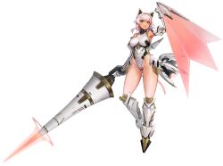 Rule 34 | 05565, 1girl, animal ears, armored boots, armpits, barcode, bare shoulders, black collar, blue eyes, boots, breasts, cat ears, cat tail, collar, dark-skinned female, dark skin, detached sleeves, energy barrier, energy shield, energy tail, energy weapon, english text, fake animal ears, fake tail, floating, full body, gloves, gold trim, groin tendon, hair intakes, highleg, highleg leotard, highres, holding, holding polearm, holding shield, holding weapon, huge weapon, impossible clothes, impossible leotard, lancer mina, large breasts, last origin, leotard, looking at viewer, mechanical ears, mechanical parts, medium hair, multicolored hair, official alternate costume, official art, open mouth, pantyhose, pilot suit, pink hair, polearm, red hair, see-through, see-through sleeves, shield, simple background, smile, solo, streaked hair, tachi-e, tail, tan, tanline, third-party source, transparent background, two-tone hair, weapon, white footwear, white gloves, white leotard