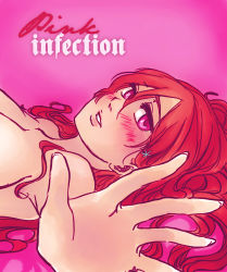 Rule 34 | bleach, inoue orihime, lowres, pink theme, red hair