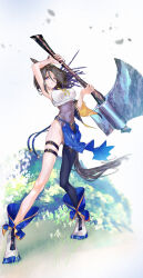 1girl air_groove_(umamusume) horse_girl relios tagme umamusume warrior