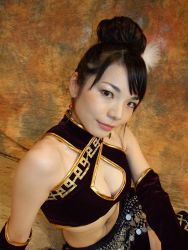 Rule 34 | breasts, cleavage, cosplay, midriff, photo (medium), shin sangoku musou, tagme, zhen ji