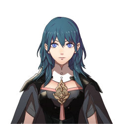 Rule 34 | 1girl, absurdres, armor, blue eyes, blue hair, byleth (female) (fire emblem), byleth (fire emblem), cape, fire emblem, fire emblem: three houses, highres, long hair, looking at viewer, nintendo, official art, solo