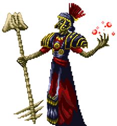 Rule 34 | armor, bone, energy, energy ball, eternal darkness: sanity&#039;s requiem, glowing, jushi yamori (resin gecko), lich, lowres, magic, monster, nintendo, pious augustus, pixel art, resized, silicon knights, skeleton, undead, upscaled, waifu2x, warrior, weapon