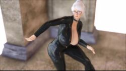 Rule 34 | 1girl, 20s, 3d, 60fps, animated, arch, architecture, audible music, black bodysuit, bodysuit, bouncing, bouncing breasts, breasts, brown eyes, building, cleavage, clipping, collar, curvy, dancing, deep cleavage, artistic error, female focus, flowframes, glasses, guhzcoituz, hair bun, heels, high heels, highres, huge breasts, iclone, iclone 7, interpolated, multiple views, navel, outdoors, prison school, resized, rubber suit, shiny clothes, shiraki meiko, short hair, sidelocks, solo, sound, swept bangs, thick thighs, thighs, third-party edit, unzipped, unzipped bodysuit, upscaled, video, white hair, wide hips, zipper
