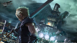 Rule 34 | 1990s (style), 2boys, 3d, biceps, blonde hair, building, city, cloud, cloud strife, cloudy sky, concept art, copyright name, earrings, feathered wings, final fantasy, final fantasy vii, final fantasy vii remake, highres, huge weapon, jewelry, logo, multiple boys, muscular, night, night sky, official art, over shoulder, sephiroth, shoulder pads, single wing, sky, spiked hair, square enix, stud earrings, sword, upper body, weapon, weapon over shoulder, wings
