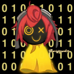 Rule 34 | aiba takumi, binary, digimon, goggles, goggles on head, looking at viewer, red hair, short hair