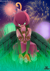 Rule 34 | digimon, fairy, flower, highres, leaf, lilimon, plant, smile, wings