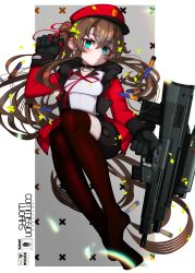 Rule 34 | 1girl, 20mm grenade, absurdres, airburst grenade launcher, alliant techsystems, ammunition, anti-materiel cartridge, assault rifle, breasts, brown hair, bullpup, cannon cartridge, carbine, coat, collar, commission, computerized scope, contraves brashear systems, dummy round, explosive, female focus, gloves, green eyes, grenade, grenade cartridge, grenade launcher, gun, hat, hazard symbol, heckler &amp; koch, highres, holding, holding gun, holding weapon, huge weapon, l-3 communications corporation, l3 technologies, large-caliber cartridge, long gun, military cartridge, military program, modular weapon system, multi-weapon, multiple-barrel firearm, night-vision device, objective individual combat weapon (military program), objective infantry combat weapon (military program), open clothes, open coat, original, pantyhose, precision-guided firearm, prototype design, ribbon, rifle, scope, selectable assault battle rifle (military program), semi-automatic firearm, semi-automatic grenade launcher, short-barreled rifle, sight (weapon), signature, skeb commission, skeb sample, smart scope, solo, subsonic ammunition, telescopic sight, thermal weapon sight, transforming weapon, under-barrel configuration, underbarrel assault rifle, underbarrel rifle, weapon, xm1018 20x28 lv tp, xm104 (smart scope), xm29 oicw, yuki iwasawa
