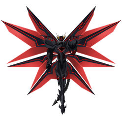 Rule 34 | 1boy, armor, armored boots, black armor, boots, claws, corruption, dark persona, energy wings, full body, gauntlets, high school dxd, horns, hyoudou issei, large wings, male focus, mechanical wings, multiple wings, red eyes, shoulder armor, shoulder pads, single horn, solo, standing, tail, wings, yxyyxy