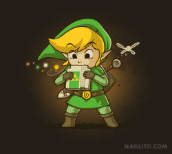 Rule 34 | 1boy, blonde hair, fairy, game cartridge, game console, gloves, link, male focus, nacho diaz, nes, nintendo, over shoulder, pointy ears, shield, shield on back, solo, sword, sword over shoulder, the legend of zelda, toon link, triforce, tunic, weapon, weapon over shoulder