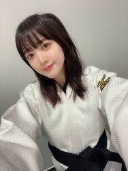 Rule 34 | 1girl, highres, itou ayasa, judogi, kuroobi, mizuno (brand), photo (medium), tagme