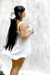 Rule 34 | 1girl, asian, black hair, chouzuki maryou, nana to kaoru, photo (medium), plump, solo, thick thighs, thighs