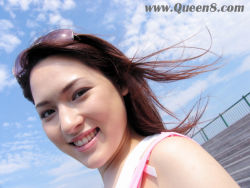 Rule 34 | 00s, asian, brown hair, looking at viewer, nana, photo (medium), smile