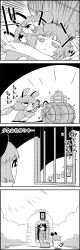 Rule 34 | 4koma, :x, = =, ajirogasa, animal ears, basket, box, braid, capelet, carrying, comic, commentary request, emphasis lines, futon, gift, gift box, greyscale, hat, highres, igloo, long hair, lying, lying on person, messy hair, monochrome, mouse ears, mouse tail, nazrin, on back, own hands together, praying, rice, short hair, sign, snow shelter, sparkle, sunlight, sweatdrop, tail, tani takeshi, touhou, translation request, twin braids, window, yatadera narumi, yukkuri shiteitte ne