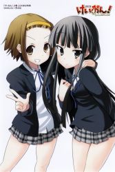 Rule 34 | 2girls, akiyama mio, highres, k-on!, kakifly, multiple girls, school uniform, tainaka ritsu