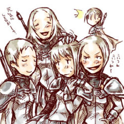 Rule 34 | 00s, armor, blush, clare (claymore), claymore (series), deneve, helen, jean, lowres, miria, translation request