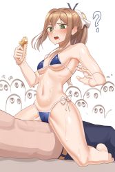 Rule 34 | 1boy, 1girl, 6+others, absurdres, bikini, diene (epic seven), epic seven, goback, highres, multiple others, swimsuit, twitter