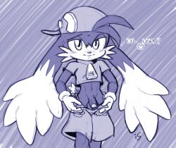 Rule 34 | 1boy, :3, animal nose, artist name, backwards hat, baseball cap, blue background, blue theme, blush, body fur, character pin, crop top, erection, furry, furry male, half-closed eyes, happy, hat, heart, kaze no klonoa, klonoa, long ears, looking at viewer, male focus, monochrome, navel, nose blush, open clothes, open fly, open shorts, parted lips, penis, presenting, rabbit boy, rabbit ears, rockthebull, shirt, short sleeves, shorts, signature, simple background, sketch, smile, solo, speech bubble, spoken heart, standing, stomach, sweat, tail, talking, testicles, toned, toned male, two-tone fur, veins, veiny penis, zipper pull tab