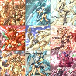 Rule 34 | 00s, anubis (mythology), anubis (z.o.e.), ardjet, arm blade, bad id, bad pixiv id, character name, cloud, dolores, dolores (zone of the enders), highres, jehuty, mecha, neith, nephtis, no humans, oekaki, orbital frame (zone of the enders), planet, robot, sky, space, vic viper, vic viper (z.o.e.), weapon, yoshimoto (dear life), zakat, zone of the enders, zone of the enders: dolores i