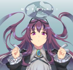 Rule 34 | 1girl, highres, long hair, murasaki (senran kagura), purple hair, senran kagura, solo