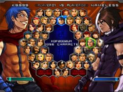Rule 34 | abs, character select, fake screenshot, k9999, muscular, nameless, snk, the king of fighters, third-party edit