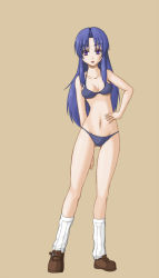 Rule 34 | 00s, bikini, blue hair, kawashima ami, long hair, sanen, solo, swimsuit, toradora!