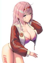 Rule 34 | + +, 1girl, ahoge, bikini, black bikini, blush, breasts, cleavage, closed mouth, collarbone, commentary request, contrapposto, cowboy shot, eyelashes, facepaint, facial mark, facial tattoo, fingernails, hair between eyes, hairband, hand on own neck, headset, highres, ihobus, jacket, korean commentary, large breasts, letterman jacket, long fingernails, long hair, long sleeves, looking at viewer, mole, mole on breast, open clothes, open jacket, original, pink bikini, pink eyes, pink hair, red hairband, red jacket, ribbon-trimmed bikini, sidelocks, simple background, solo, standing, string bikini, swimsuit, tattoo, white background