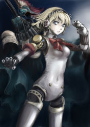 Rule 34 | aegis (persona), android, atlus, blonde hair, blue eyes, bow, goichi, palladion, persona, persona 3