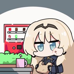 Rule 34 | 2girls, ak-12 (girls&#039; frontline), an-94 (girls&#039; frontline), animated, animated gif, artist request, bad id, bad pixiv id, bread, cup, eating, food, food on face, girls&#039; frontline, grass, headband, hiding, looping animation, lowres, mug, multiple girls, steam, vending machine