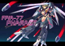 Rule 34 | 1girl, absurdres, ag 00000, breasts, character name, cleavage, cleavage cutout, clothing cutout, elbow gloves, fingerless gloves, floating, funnels (gundam), gloves, green eyes, green hair, grey gloves, grey leotard, grey thighhighs, gun, gundam, gundam pharact, gundam suisei no majo, headgear, highres, humanization, large breasts, leotard, letterboxed, long hair, looking at viewer, low ponytail, mecha musume, armored boots, navel, rifle, science fiction, smile, sniper rifle, solo, space, stomach cutout, thighhighs, trigger discipline, v-fin, v-shaped eyebrows, very long hair, weapon
