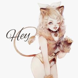Rule 34 | 1girl, ;p, animal ears, blonde hair, blue eyes, claw pose, collar, corset, cowboy shot, facepaint, fur trim, hair ornament, hair ribbon, hairclip, highres, jewelry, kagamine rin, leotard, leotard under clothes, lion ears, lion girl, lion tail, looking at viewer, neckerchief, one eye closed, painting (medium), pendant, ribbon, short hair, simple background, solo, swept bangs, tail, tency, tongue, tongue out, traditional media, vest, vocaloid, watercolor (medium), white background, white leotard